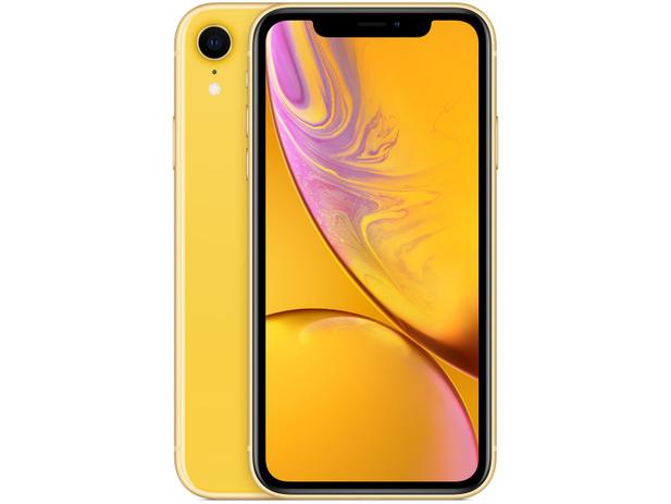 Apple iPhone XR 64GB Amarelo Tela 6,1” 12MP iOS Menor preço em Apple iPhone XR 64GB Amarelo Tela 6,1” 12MP iOS