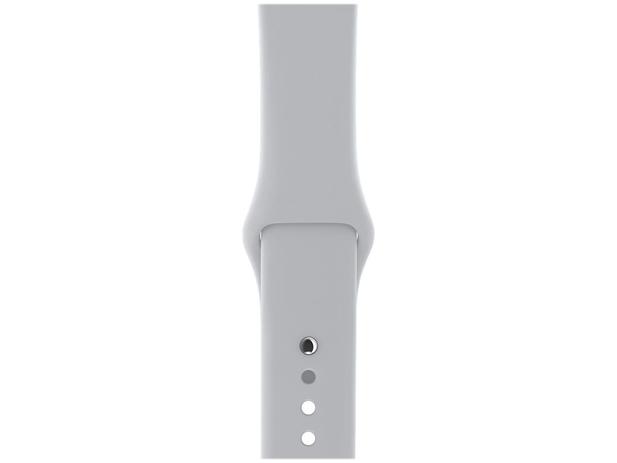 Apple Watch Series 3 38mm Alumínio 8GB Esportiva - Prata GPS Integrado Bluetooth Resistente a Água