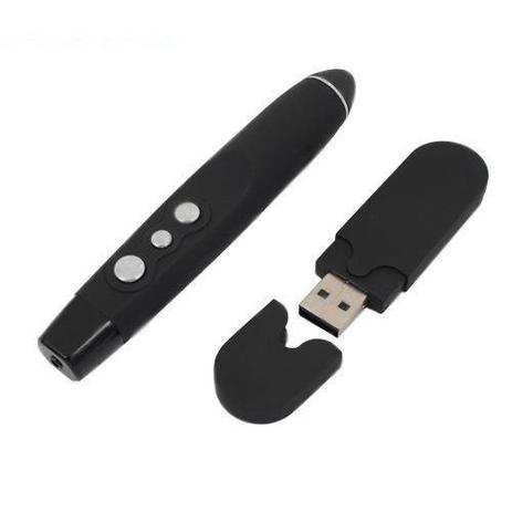 Apresentador De Slides Power Point Multimidia Laser Pointer Com Adaptador Usb Preto - Tomate Menor preço em Apresentador De Slides Power Point Multimidia Laser Pointer Com Adaptador Usb Preto - Tomate