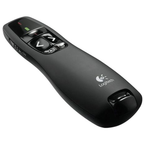 Apresentador sem Fio, Ponteiro a Laser Vermelho, USB R400 - Logitech Menor preço em Apresentador sem Fio, Ponteiro a Laser Vermelho, USB R400 - Logitech