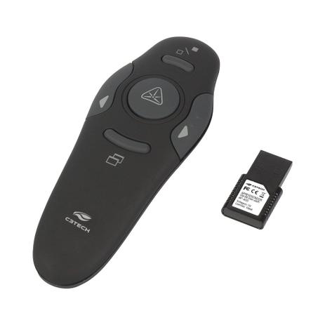 Apresentador sem Fio Preto com Laser para Slides C3Tech AP-400 é boa?