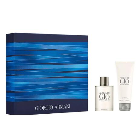 Aqua de Giò Giorgio Armani Kit Coffret Masculino - EDT + Gel de Banho