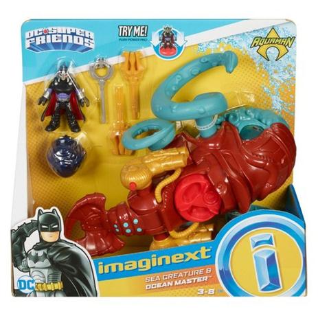Aquaman Criatura Marinha Imaginext FMX67 - Mattel é boa?