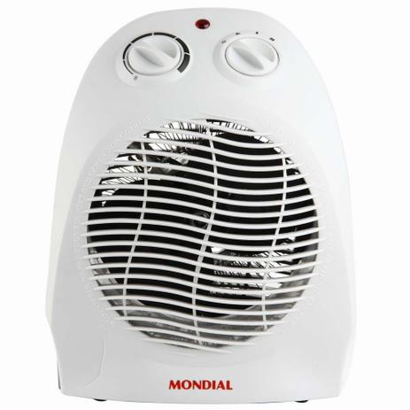 Aquecedor A Ar Eletrico Mondial A-03 Com 3 Velocidades - Branco - 127v Menor preço em Aquecedor A Ar Eletrico Mondial A-03 Com 3 Velocidades - Branco - 127v