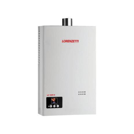 Aquecedor a Gás Lorenzetti LZ 1600D GN 15,0 lts/min Menor preço em Aquecedor a Gás Lorenzetti LZ 1600D GN 15,0 lts/min