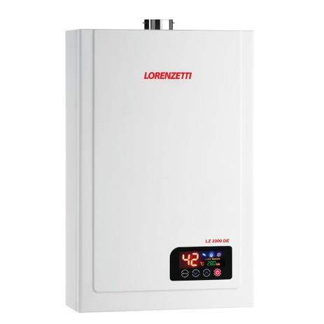 Aquecedor a Gás Lorenzetti LZ 2300 DE - GLP Menor preço em Aquecedor a Gás Lorenzetti LZ 2300 DE - GLP