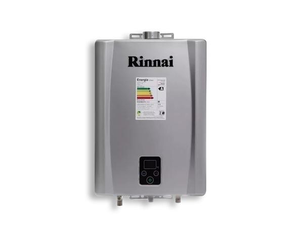 Aquecedor a Gás - Rinnai E21 Prata - 21L - Gás Natural (GN) - C/ Instalação em SP Menor preço em Aquecedor a Gás - Rinnai E21 Prata - 21L - Gás Natural (GN) - C/ Instalação em SP