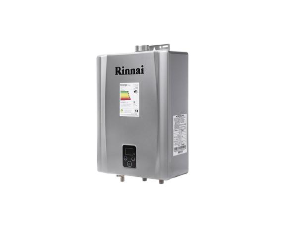 Aquecedor a gás Rinnai REU E17 FEH Prata 17 litros Gn Menor preço em Aquecedor a gás Rinnai REU E17 FEH Prata 17 litros Gn
