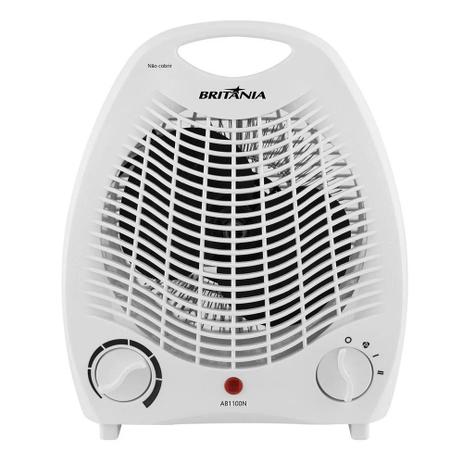 Aquecedor Britânia AB1100N 1500W Branco - Britania Menor preço em Aquecedor Britânia AB1100N 1500W Branco - Britania