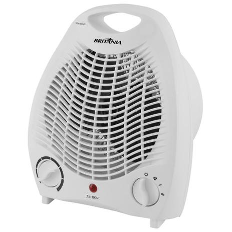 Aquecedor Britânia AB1100N, 3 Níveis de Potência, Branco - 110V Menor preço em Aquecedor Britânia AB1100N, 3 Níveis de Potência, Branco - 110V