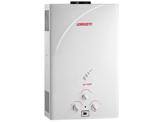 Aquecedor de Água à Gás Lorenzetti LZ 1600 GLP - Visor Digital de Temperatura Vazão 15,0 l/min é boa?