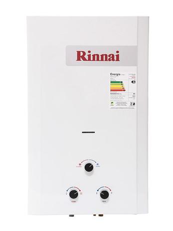 Aquecedor de Água Rinnai M20 - Vazão 20 Litros - Gás GN Menor preço em Aquecedor de Água Rinnai M20 - Vazão 20 Litros - Gás GN