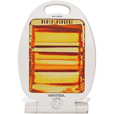 Aquecedor de Ambiente Elétrico Quartzo Ventisol AQ-02, 800 Watts, Branco Menor preço em Aquecedor de Ambiente Elétrico Quartzo Ventisol AQ-02, 800 Watts, Branco
