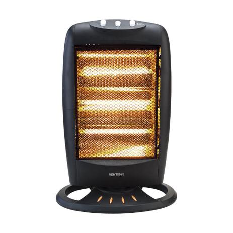 Aquecedor Elétrico Halogeno Ah-02 220v 816 Preto - Ventisol Menor preço em Aquecedor Elétrico Halogeno Ah-02 220v 816 Preto - Ventisol