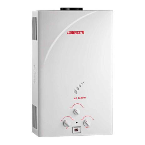 Aquecedor Gas Lorenzetti 15 0 Lt GLP LZ 1600n - Lorenzetti aquecedor Menor preço em Aquecedor Gas Lorenzetti 15 0 Lt GLP LZ 1600n - Lorenzetti aquecedor