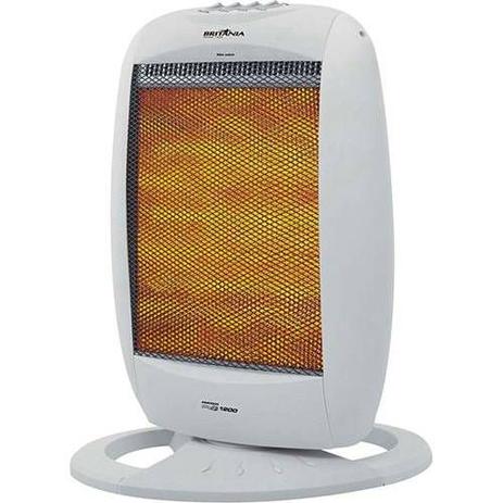 Aquecedor Oscilante Halógeno Britânia Ab1200 1200w 127v Menor preço em Aquecedor Oscilante Halógeno Britânia Ab1200 1200w 127v