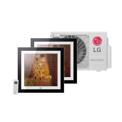 Ar Condicionado Multi Split Inverter LG Gallery 2x9.000 BTU/h Quente e Frio - 220 Volts Menor preço em Ar Condicionado Multi Split Inverter LG Gallery 2x9.000 BTU/h Quente e Frio - 220 Volts