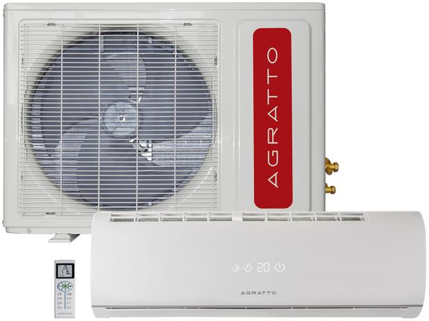 Ar-condicionado Split Agratto 18.000 BTUs - Quente/Frio ACS18QF-R4 com Controle Remoto