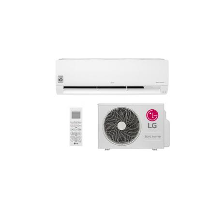 Ar Condicionado Split Inverter LG Hi Wall DUAL Voice 18000 BTUs Frio S4NQ18KL31A - 220V