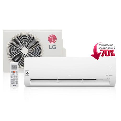 Ar Condicionado Split LG Dual Inverter 18.000 BTU/h Frio S4-Q18KL3WB Menor preço em Ar Condicionado Split LG Dual Inverter 18.000 BTU/h Frio S4-Q18KL3WB