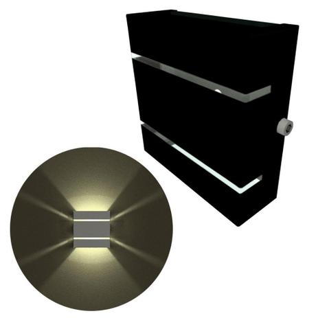 Arandela 2 Frisos Moderna, Luminária Slim - Para Ambientes Internos e Externos Mf103 - mega forte Menor preço em Arandela 2 Frisos Moderna, Luminária Slim - Para Ambientes Internos e Externos Mf103 - mega forte