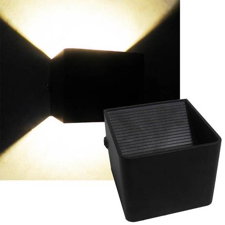 Arandela 2 Luminarias Led 3w 2 Focos Branco Quente Iluminacao Sala - Zem Menor preço em Arandela 2 Luminarias Led 3w 2 Focos Branco Quente Iluminacao Sala - Zem