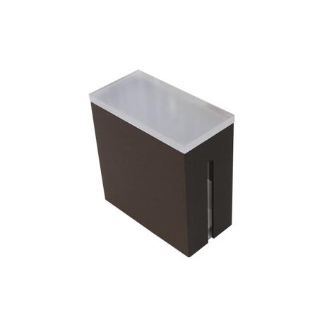 Arandela 321 Marrom Para Área Externa - 7,6 x 7,6 x 4,0 cm - Megalux é ruim? Arandela 321 Marrom Para Área Externa - 7,6 x 7,6 x 4,0 cm - Megalux é boa?