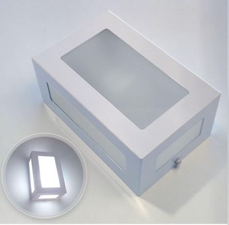 Arandela 5 vidros Branca + lâmpada LED E27 12W 6000K st569 - Starlumen Menor preço em Arandela 5 vidros Branca + lâmpada LED E27 12W 6000K st569 - Starlumen