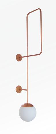 Arandela Aluce em Alumínio c/ Bola de Vidro 15cm - Aluce Iluminação Menor preço em Arandela Aluce em Alumínio c/ Bola de Vidro 15cm - Aluce Iluminação