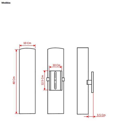 Arandela Bambu 1/2 cilindro 2xE27 40cm - Llum bronzearte Menor preço em Arandela Bambu 1/2 cilindro 2xE27 40cm - Llum bronzearte