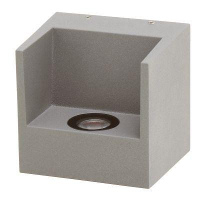Arandela bini led 1x2,5w - gr - Bella iluminação Menor preço em Arandela bini led 1x2,5w - gr - Bella iluminação