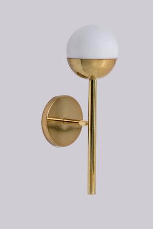 Arandela Bola Globo Dourado Gold 247 - Iluminamundo Menor preço em Arandela Bola Globo Dourado Gold 247 - Iluminamundo