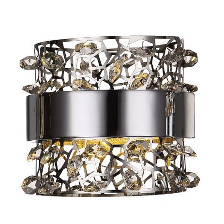 Arandela Castle Cristal K9 Transparente Led Incluso - Ourolustre Menor preço em Arandela Castle Cristal K9 Transparente Led Incluso - Ourolustre