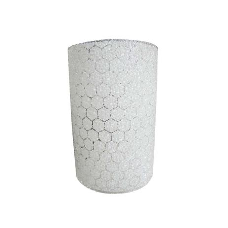 Arandela Colmeia 14x22cm para 1 lâmpada E27 branco Bronzearte é ruim? Arandela Colmeia 14x22cm para 1 lâmpada E27 branco Bronzearte é boa?