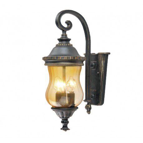 Arandela Colonial Lanterna Classica Metal E Vidro Externa E Interna LO-1271 - Lighting Store Menor preço em Arandela Colonial Lanterna Classica Metal E Vidro Externa E Interna LO-1271 - Lighting Store
