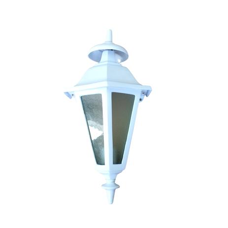 Arandela Colonial Meia Cara Verona Branco Alumínio Retro - Acende A Luz Menor preço em Arandela Colonial Meia Cara Verona Branco Alumínio Retro - Acende A Luz