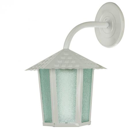 Arandela Colonial Sextavada Vidro Pontilhado Blumenau Branco Menor preço em Arandela Colonial Sextavada Vidro Pontilhado Blumenau Branco