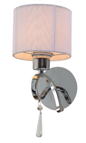 Arandela de cristal 1 lâmpada cúpula branca VZ - Newlight Menor preço em Arandela de cristal 1 lâmpada cúpula branca VZ - Newlight