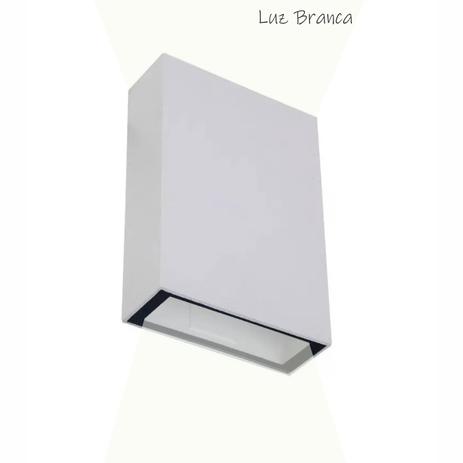 Arandela de LED Taschibra Quadre Branca Menor preço em Arandela de LED Taschibra Quadre Branca