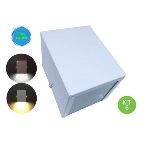 Arandela De Parede E Muro Externa 1 Facho + Lâmpada Led 110V Kit 6 - Bady lux Menor preço em Arandela De Parede E Muro Externa 1 Facho + Lâmpada Led 110V Kit 6 - Bady lux