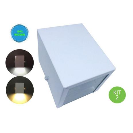 Arandela De Parede E Muro Externa 1 Facho + Lâmpada Led 220V Kit 2 - Bady lux Menor preço em Arandela De Parede E Muro Externa 1 Facho + Lâmpada Led 220V Kit 2 - Bady lux