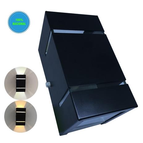 Arandela De Parede E Muro Externa Frisada Preta + Lâmpada Led 110V - Bady lux é boa?