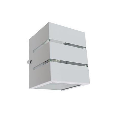 Arandela De Parede Muro 2 Fachos Com Frisos Aluminio Branco - Allight é boa?