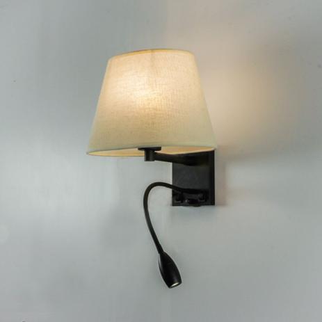 Arandela de parede STARCK Flexivel 34cm LED 3w Golden Art Menor preço em Arandela de parede STARCK Flexivel 34cm LED 3w Golden Art