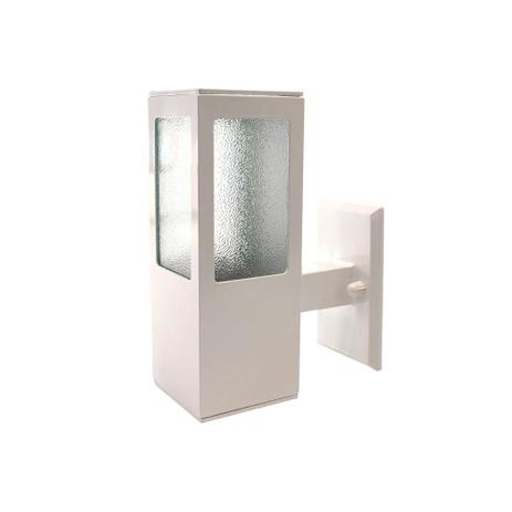 Arandela de Sobrepor para 1 Lâmpada Garten 21,8x8cm Branca - Blumenau Menor preço em Arandela de Sobrepor para 1 Lâmpada Garten 21,8x8cm Branca - Blumenau
