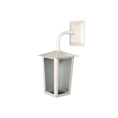 Arandela em Alumínio para 1 Lâmpada Colonial 36x15cm Branca - Ideal iluminação é boa?