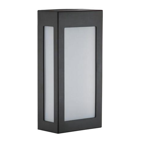 Arandela Externa de Parede Retangular 25 cm Preto Alz69 - Acende A Luz Menor preço em Arandela Externa de Parede Retangular 25 cm Preto Alz69 - Acende A Luz