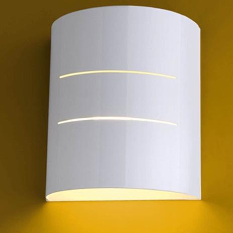 Arandela Flash Meia Face Redonda 02L 01 E-27 - Branco - Ideal iluminação Menor preço em Arandela Flash Meia Face Redonda 02L 01 E-27 - Branco - Ideal iluminação