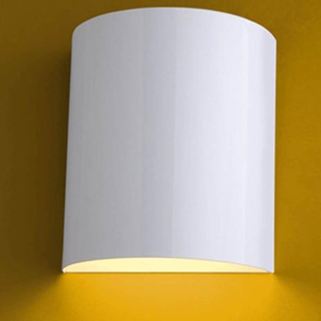 Arandela Flash Meia Face Redonda Lisa 01 E-27 - Branco - Ideal iluminação Menor preço em Arandela Flash Meia Face Redonda Lisa 01 E-27 - Branco - Ideal iluminação