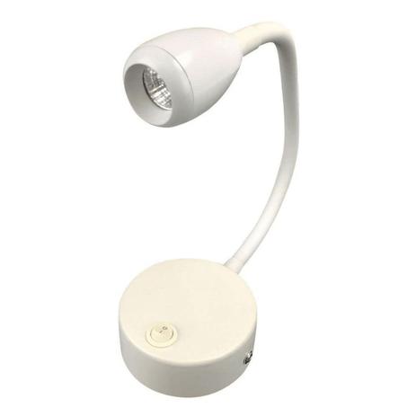 Arandela Flexível 3W 3000K Led Branca MB Led P22102 Menor preço em Arandela Flexível 3W 3000K Led Branca MB Led P22102